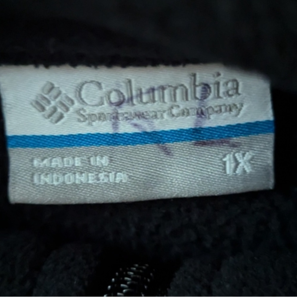🖤 Columbia Black Full Zip Jacket | Women’s Plus Size 1X 🖤 - Picture 3 of 3